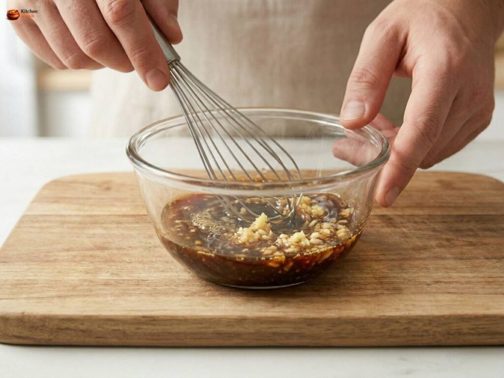 Chopped Almonds Asian Sauce Recipe