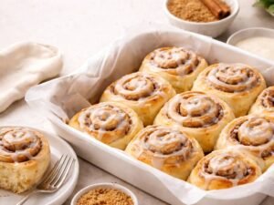 Cinnamon Roll Senza Burro – Soft & Easy No Butter Recipe