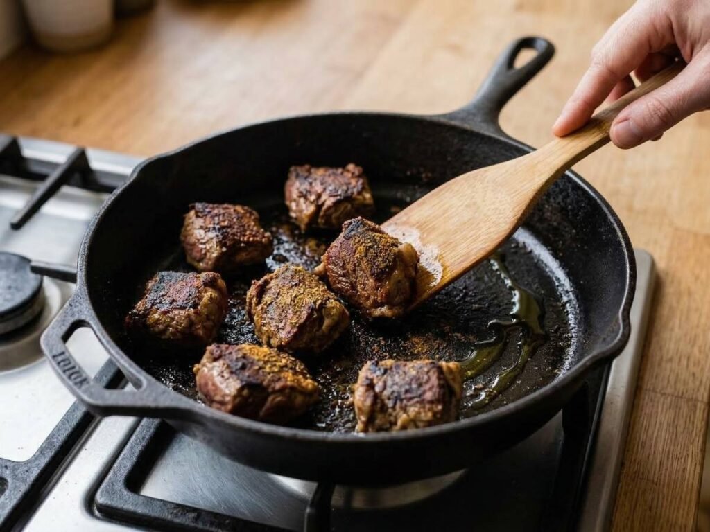 French Couscous Recipe with Zucchini and Lamb Easy Dinner