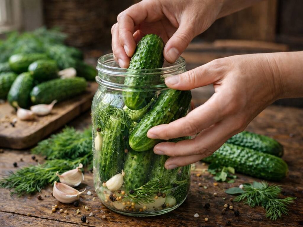 Half Sour Pickle Recipe – Crunchy Homemade Deli Pickles