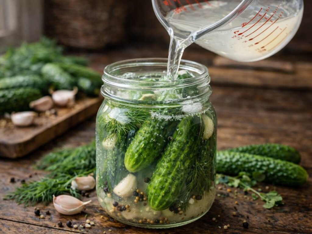 Half Sour Pickle Recipe – Crunchy Homemade Deli Pickles