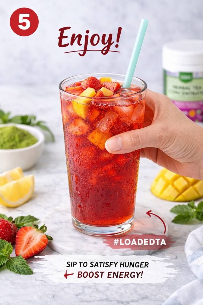 Loaded Tea Recipes: Easy Homemade Energy Drinks