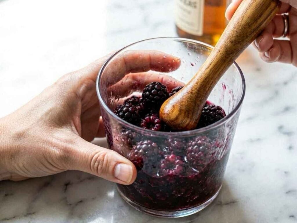 Blackberry Margarita Recipe: Easy 5-Minute Fruity Twist muddling
