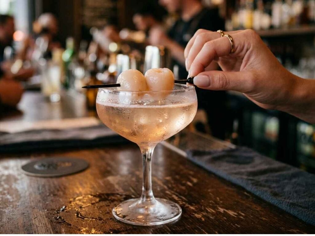 Lychee Martini Recipe: Authentic Easy Nobu-Style Cocktail serving