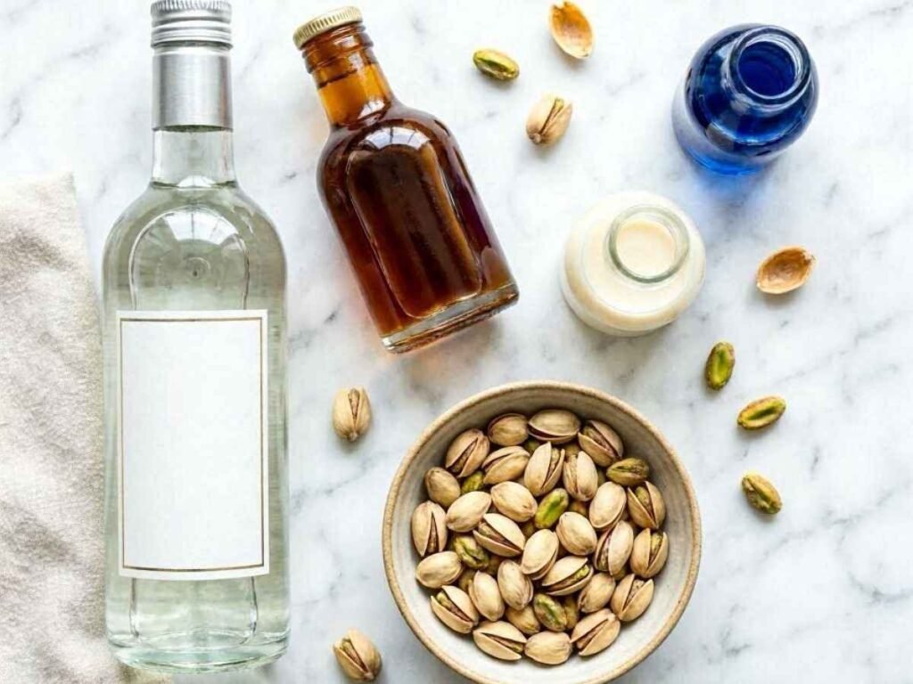 Pistachio Martini Recipe 5-Min You'll Crave and ingredients
